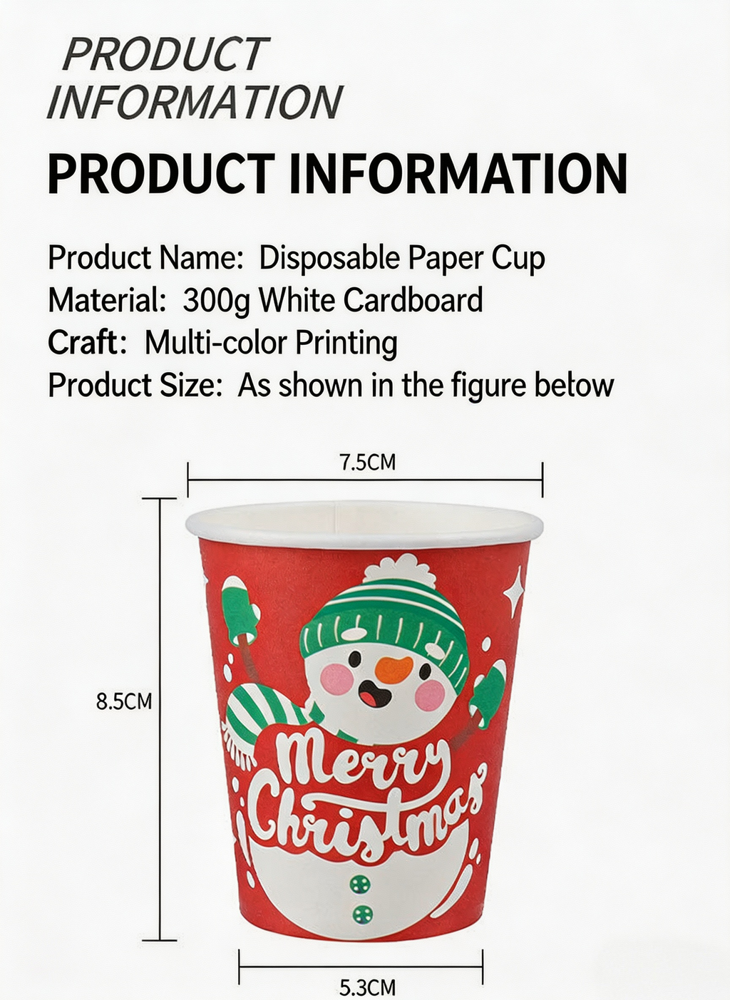 Eco-friendly Party Paper  Cup